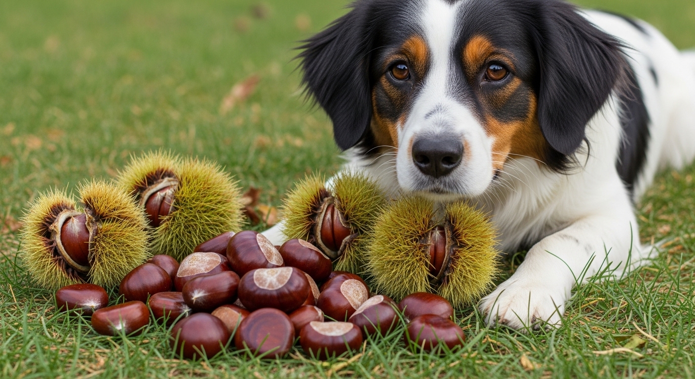 犬にあげる栗の量はどのくらい？嘔吐やアレルギー、中毒も解説！