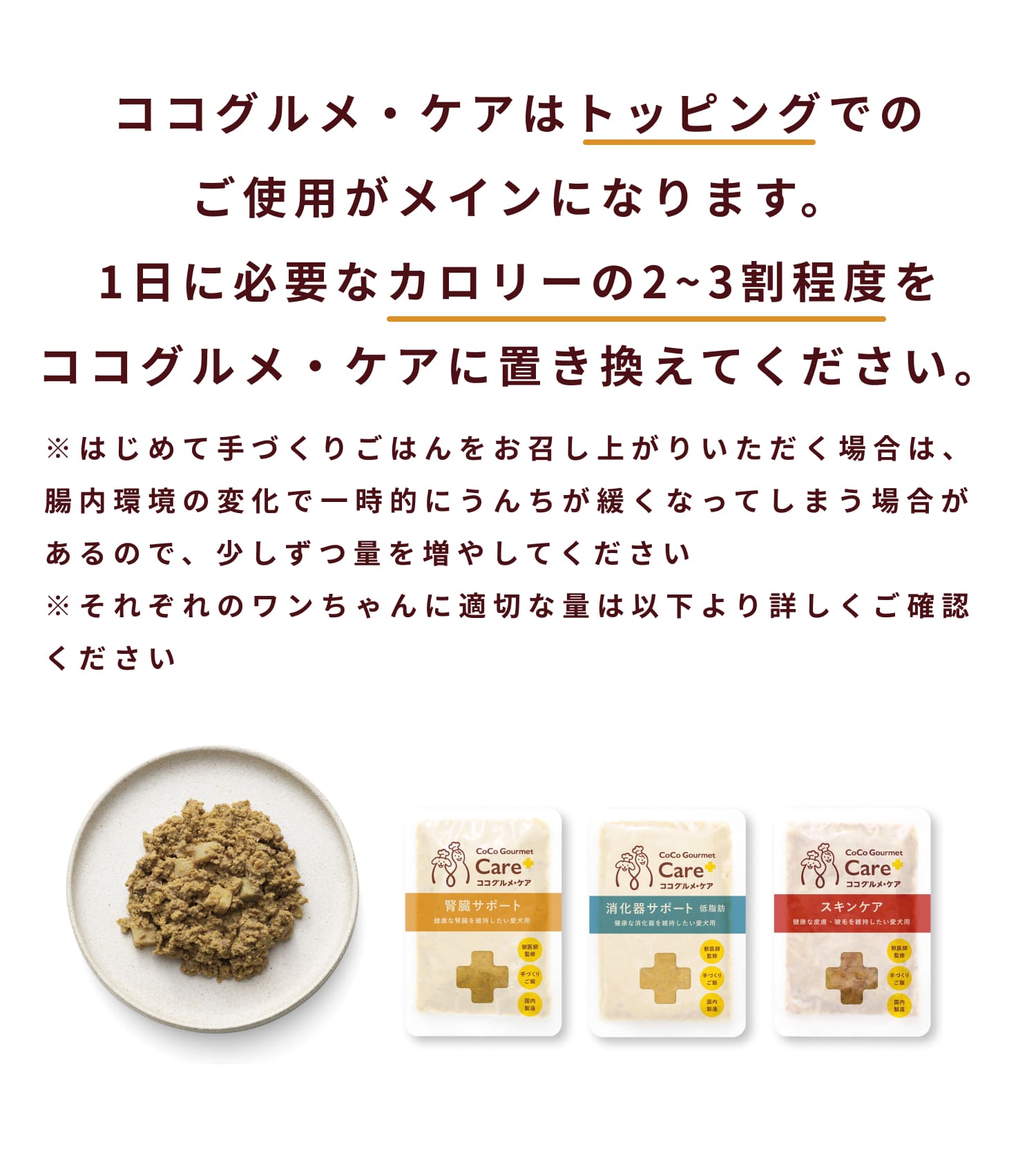 ココグルメ ケア 冷凍 プチ ジビエ スキンケア ジビエ&ポーク
